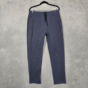 Public Rec Pants Men 34x32 Gray All Day Gamechanger drawstring stretch waist